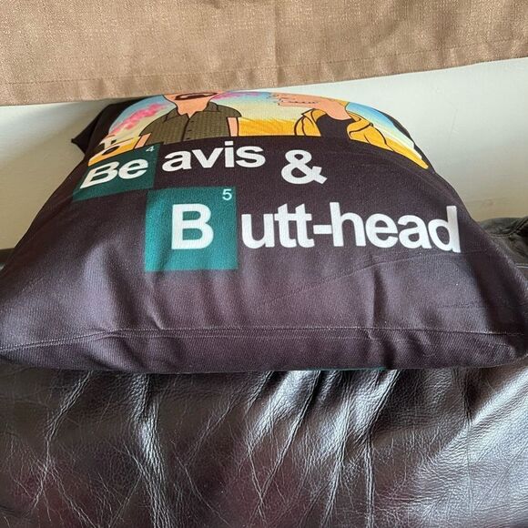 Beavis and Butt-Head Graphic Pillow Cover - Picture 2 of 5